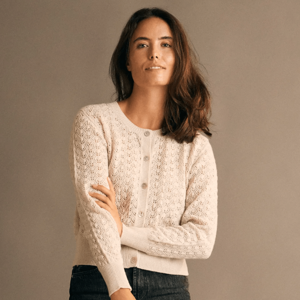 Gorridsen Strik - Eva Cardigan - Ivory