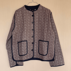 Habiba Jakke -Autumn Leaf China Jacket - Burgundy