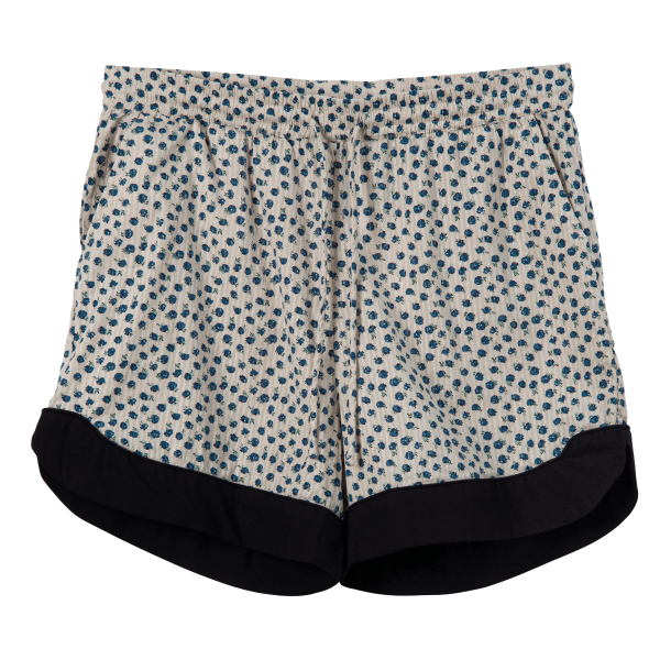 Habiba New Dawn Seersucker Shorts - Blue Moon