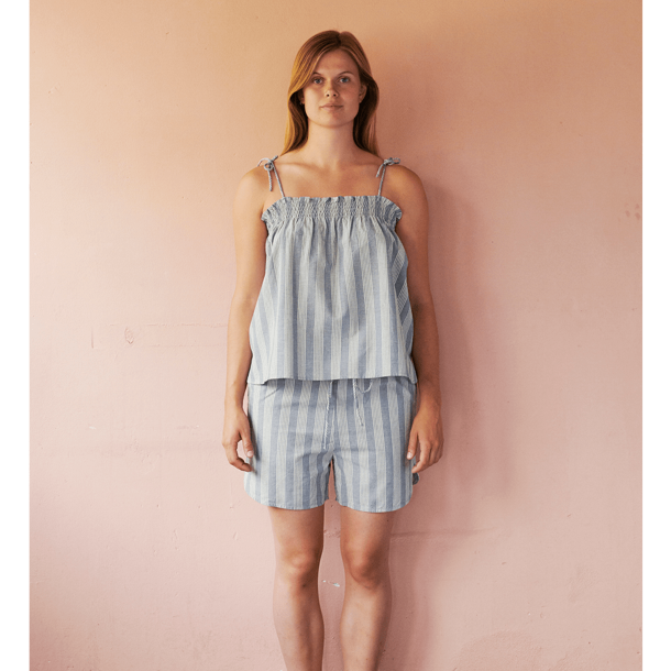 Habiba Stockholm Stripe Shorts - Sea