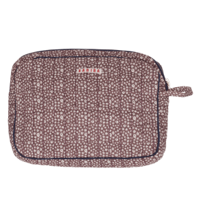 Habiba Toilettaske - Autumn Leaf Toiletry Bag - Burgundy