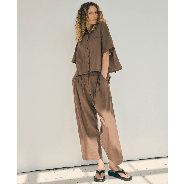 La Rouge Bukser - Cille Pants - Brown