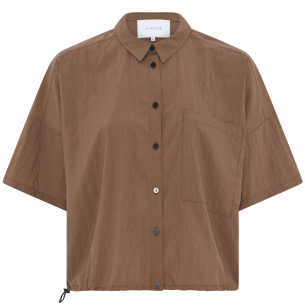 La Rouge Bluse - Cille Shirt - Brown