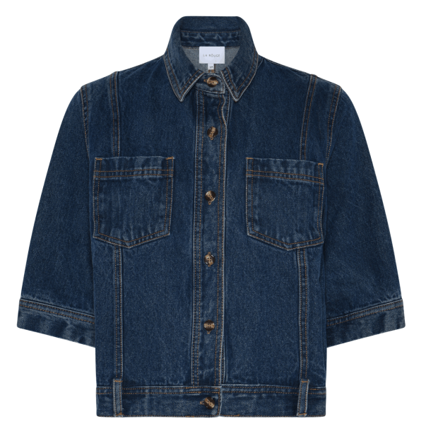 La Rouge Jakke - Cope Jacket - Washed Denim
