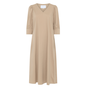 La Rouge Kjole - Kamilla Dress S/S - Dark Sand