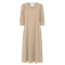 La Rouge Kjole - Kamilla Dress S/S - Dark Sand