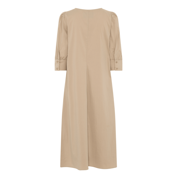 La Rouge Kjole - Kamilla Dress S/S - Dark Sand