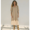 La Rouge Kjole - Kamilla Dress S/S - Dark Sand