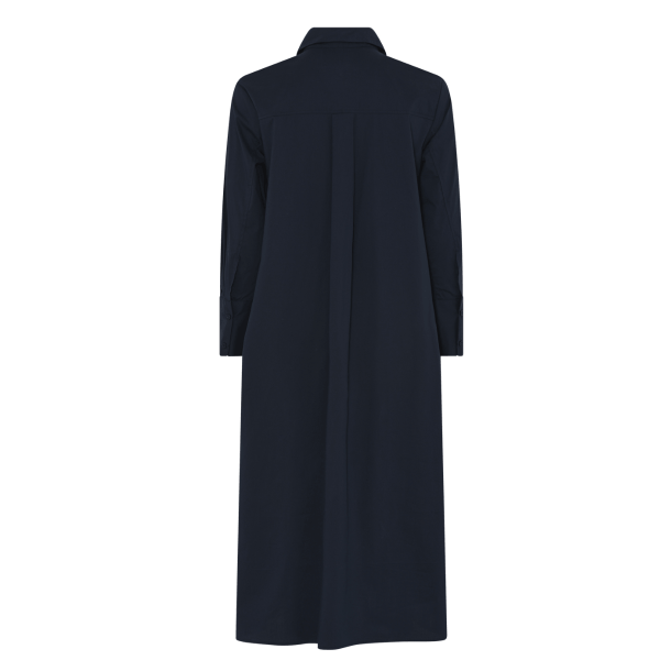 La Rouge Kjole - Kamilla Shirt Dress -Navy