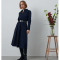 La Rouge Kjole - Kamilla Shirt Dress -Navy