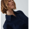La Rouge Kjole - Kamilla Shirt Dress -Navy