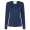 La Rouge T-shirt  - Line L/S T-shirt - Navy