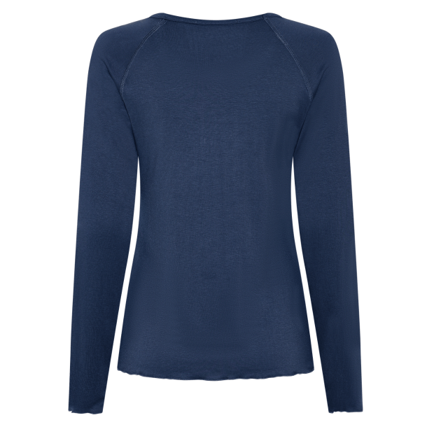La Rouge T-shirt  - Line L/S T-shirt - Navy