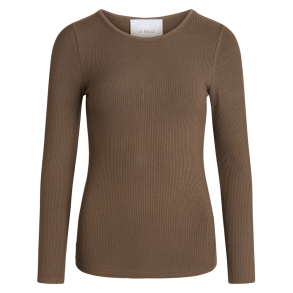 La Rouge T-Shirt - Lisa L/S T-Shirt - Brown