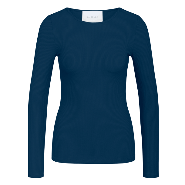 La Rouge T-Shirt - Lisa L/S T-Shirt - Navy