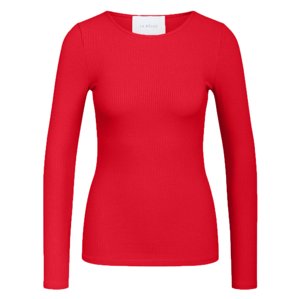 La Rouge T-Shirt - Lisa L/S T-Shirt - Red