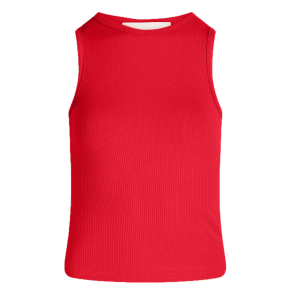 La Rouge Top - Lisa Singlet - Red