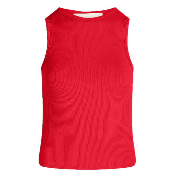 La Rouge Top - Lisa Singlet - Red
