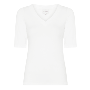 La Rouge T-Shirt - Lisa S/S T-Shirt - White