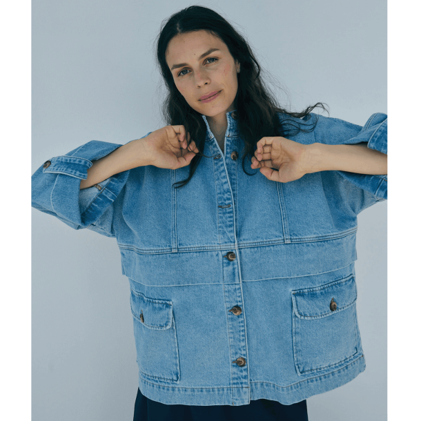La Rouge Jakke - Louise Jacket - Light Denim