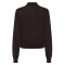La Rouge Bluse - Merlin L/S Poloshirt - Dark Brown