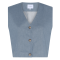 La Rouge Vest - Mette Waistcoat - Faded Blue