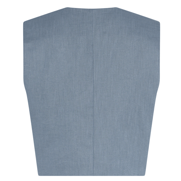 La Rouge Vest - Mette Waistcoat - Faded Blue