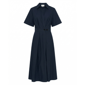 La Rouge Kjole - Pia Dress S/S - Navy