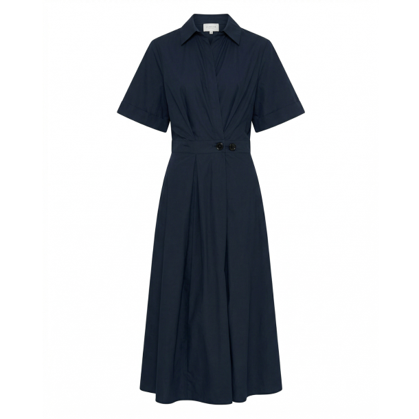 La Rouge Kjole - Pia Dress S/S - Navy