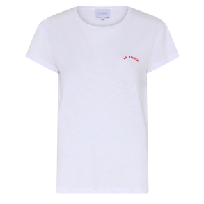 La Rouge T-shirt  - Sille Logo - White