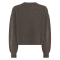 La Rouge Strik - Sisse Cardigan - Brown Melange