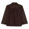 La Rouge Bluse - Vilma Shirt - Dark Brown
