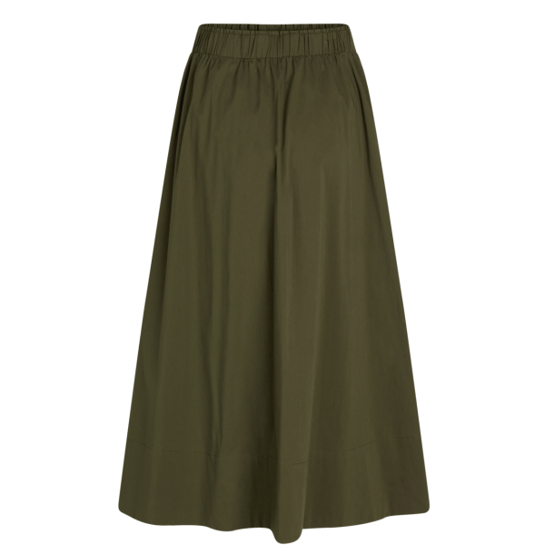 La Rouge Nederdel - Vilma Skirt - Army Green