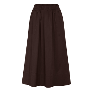 La Rouge Nederdel - Wilma Skirt - Dark Brown
