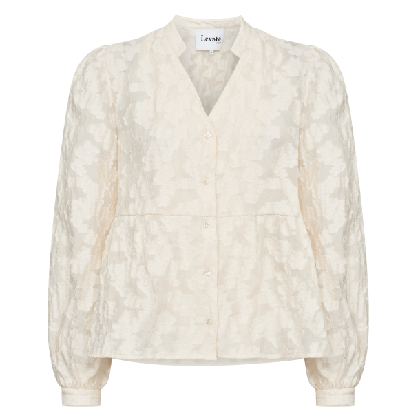  Leveté Room Skjorte - LR-Novelle 2 - Star White