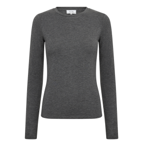 Leveté Room T-Shirt - LR-Josephine 1 - Dark Grey Melange
