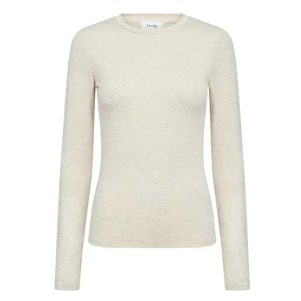 Leveté Room T-Shirt - LR-Josephine 1 - Turtledove Melange