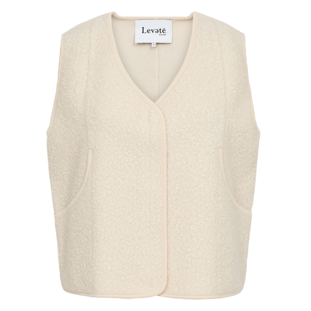 Leveté Room Vest - LR-Nissa 1 - Off White
