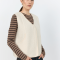 Leveté Room Vest - LR-Nissa 1 - Off White