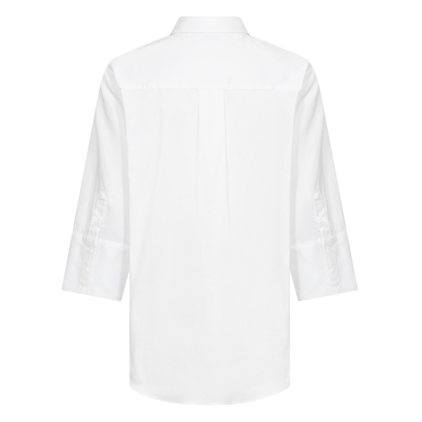 Leveté Room Skjorte - LR-Isla Solid 124 - White