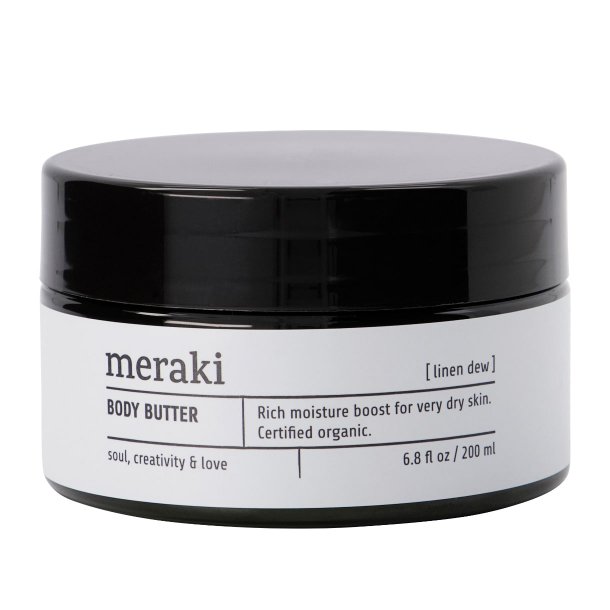 Meraki Body Butter - Linen Dew - Organic