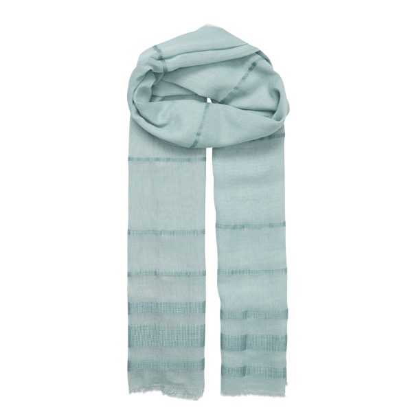 Becksndergaard Trklde - Milena Cowo Scarf - Silver Blue