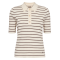 Mos Mosh T-shirt - MMCaliz Stripe SS Knit - Coffee Quartz