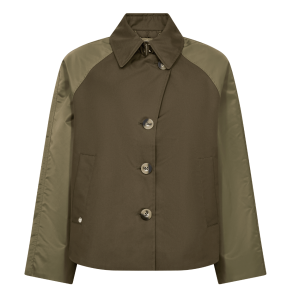 Mos Mosh Jakke - MMZyla Neola Trenchcoat - Olive Night