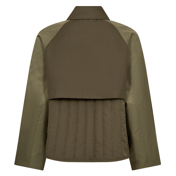 Mos Mosh Jakke - MMZyla Neola Trenchcoat - Olive Night