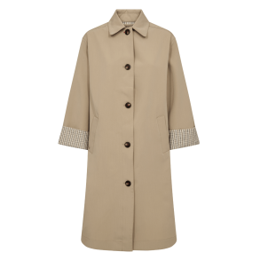 Mos Mosh Jakke - MMRiko Bora Trenchcoat - Twill