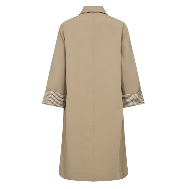 Mos Mosh Jakke - MMRiko Bora Trenchcoat - Twill