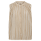 Mos Mosh Bluse - MMAmelia Stripe SL Blouse - Sesame