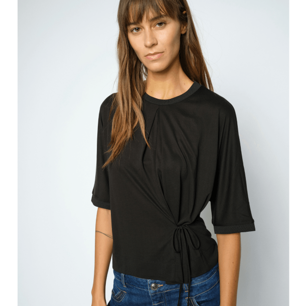 Mos Mosh T-shirt - MMJuana O-SS Tee - Black