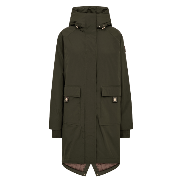 Mos Mosh Jakke - MMCali Faux Fur Jacket - Rosin